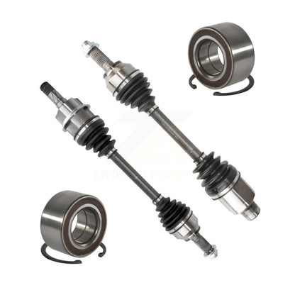 CV Axle Drive And Bearing Front Kit For 2012-2015 Mazda 5 Automatic transmission