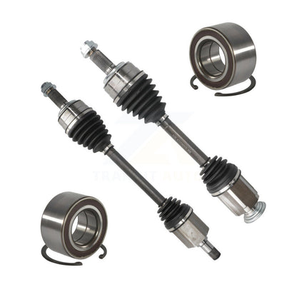 CV Axle Drive Shaft Assembly And Bearing Front Kit For 2007-2014 Honda CR-V