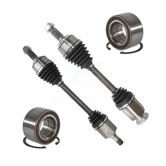 CV Axle Drive Shaft Assembly And Bearing Front Kit For 2007-2014 Honda CR-V