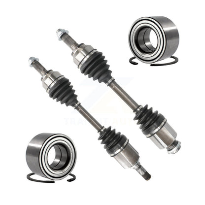 CV Axle Drive Shaft And Bearing Front Kit For 2006-2008 Mazda 3 Primary Design