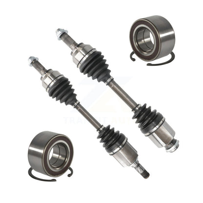 CV Axle Drive Shaft And Bearing Front Kit For 2006-2009 Mazda 3 Primary Design