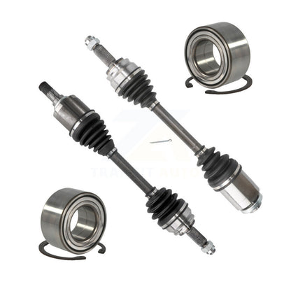 CV Axle Drive Shaft And Bearing Front Kit For Jeep Patriot Compass Dodge Caliber