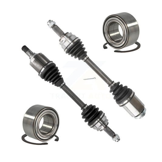 CV Axle Drive Shaft And Bearing Front Kit For Jeep Patriot Compass Dodge Caliber