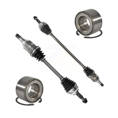 CV Axle Drive Shaft And Bearing Front Kit For Toyota Corolla Matrix Pontiac Vibe