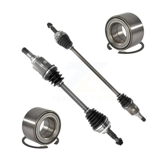CV Axle Drive Shaft And Bearing Front Kit For Toyota Corolla Matrix Pontiac Vibe