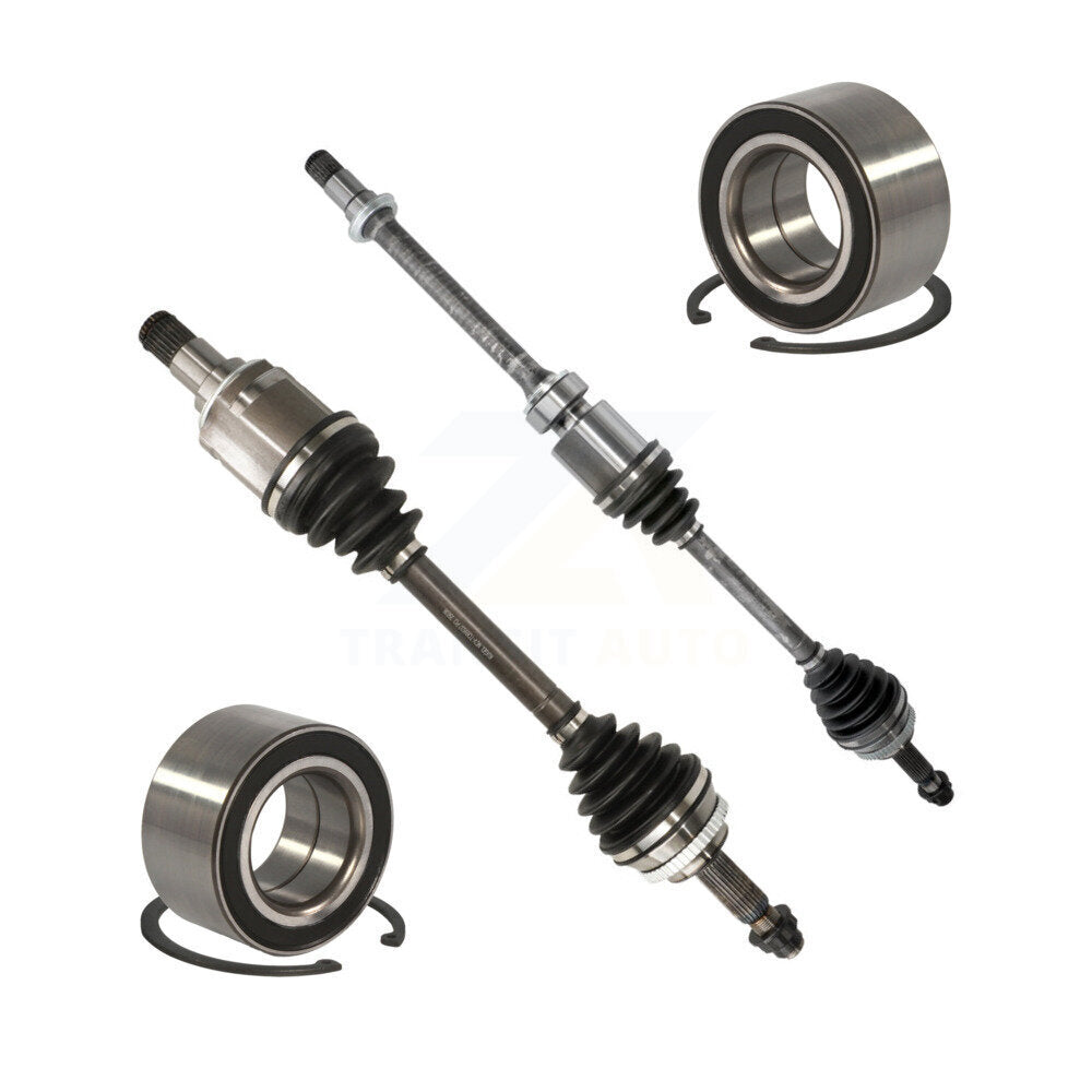 CV Axle Drive Shaft And Bearing Front Kit For Toyota Corolla Matrix Pontiac Vibe