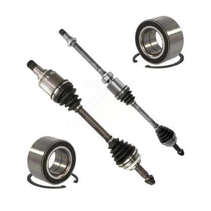 CV Axle Drive Shaft And Bearing Front Kit For Toyota Corolla Matrix Pontiac Vibe