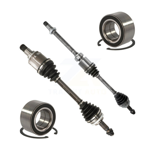 CV Axle Drive Shaft And Bearing Front Kit For Toyota Corolla Matrix Pontiac Vibe