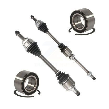 CV Axle Drive Shaft And Bearing Front Kit For Toyota Camry Highlander Solara