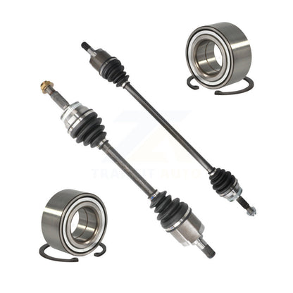 CV Axle And Bearing Front Kit For Hyundai Elantra Tiburon Kia Spectra Spectra5