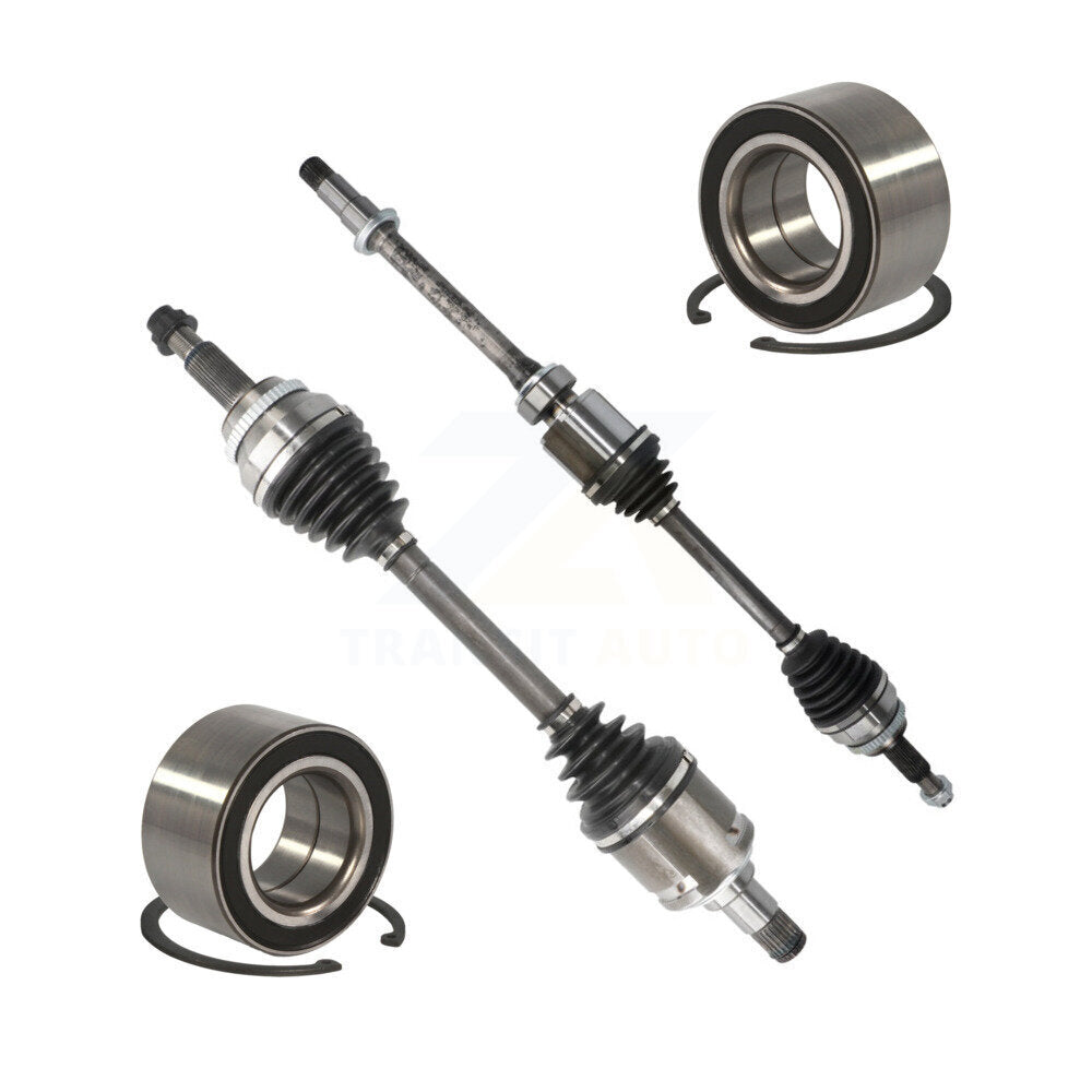 CV Axle Drive Shaft Assembly And Bearing Front Kit For Toyota Camry Avalon 3.5L