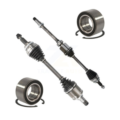 CV Axle Drive Shaft Assembly And Bearing Front Kit For Toyota Camry Avalon 3.5L
