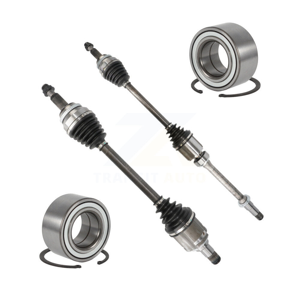 CV Axle And Bearing Front Kit For Toyota Sienna FWD with Automatic transmission