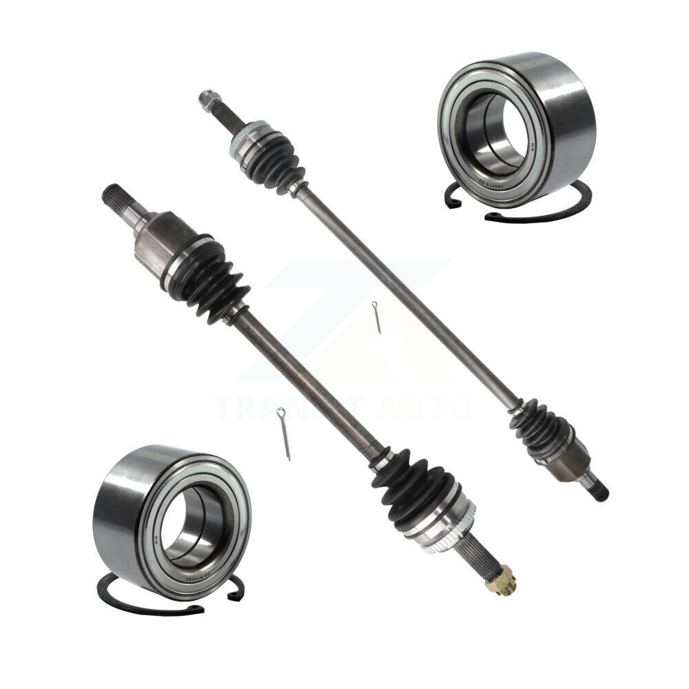 CV Axle And Bearing Front Kit For 2007-2010 Hyundai Elantra Sedan with 2.0L