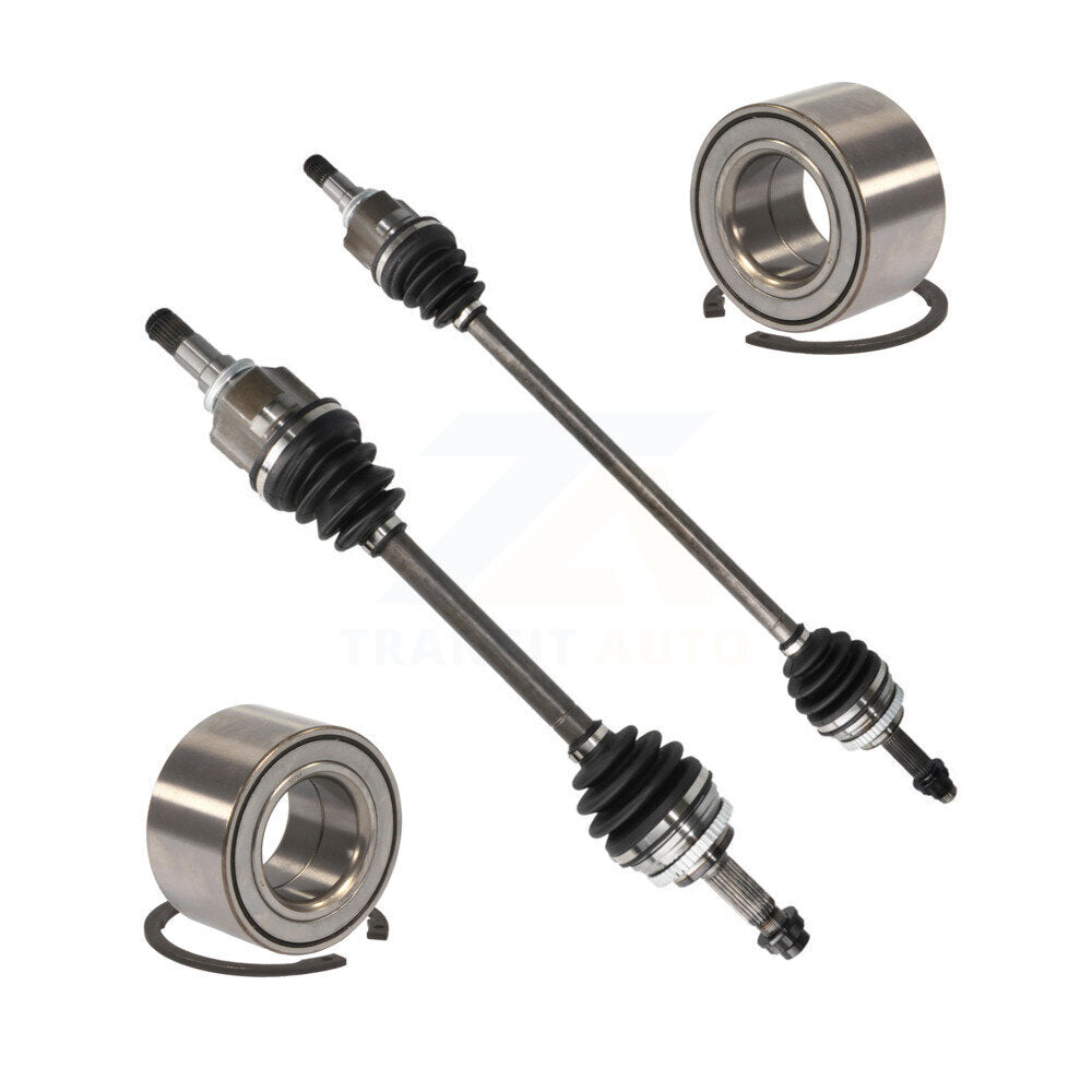 CV Axle Drive Shaft Assembly And Bearing Front Kit For Toyota Echo Scion xB xA