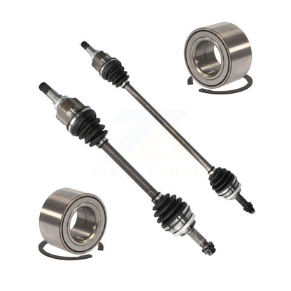 CV Axle Drive Shaft Assembly And Bearing Front Kit For Toyota Echo Scion xB xA