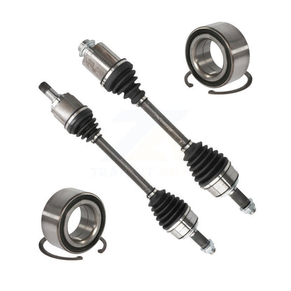 CV Axle And Bearing Front Kit For Honda Accord 3.5L with Automatic transmission