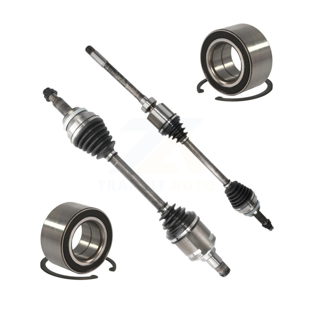 CV Axle & Bearing Front Kit For 09-16 Toyota Venza AWD with 3.5L 2.7L GAS engine