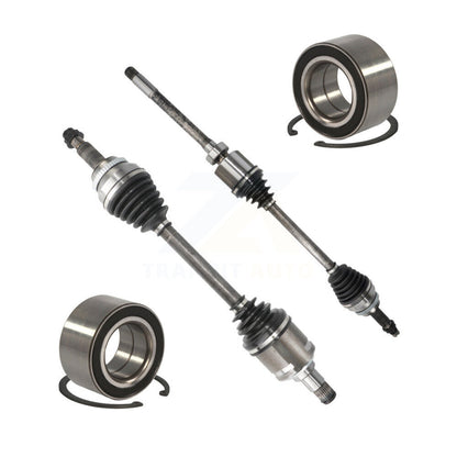 CV Axle & Bearing Front Kit For 09-16 Toyota Venza AWD with 3.5L 2.7L GAS engine