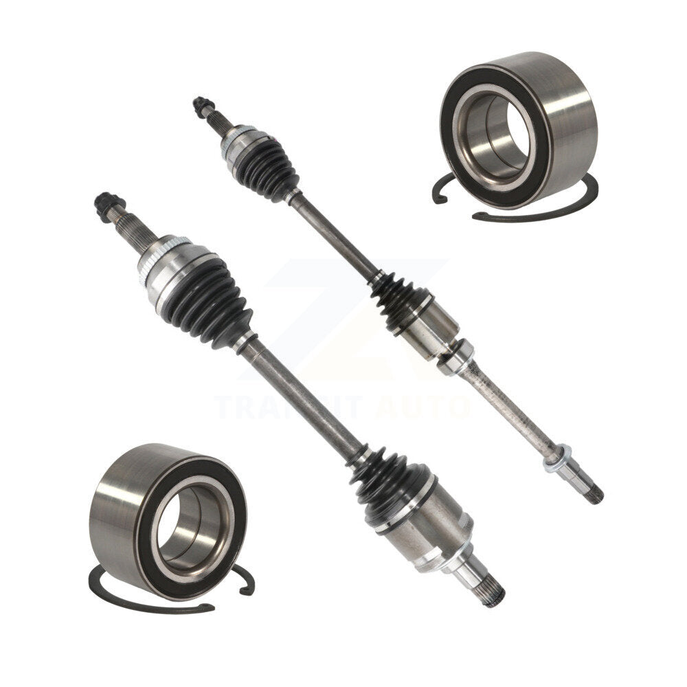 CV Axle Drive Shaft And Wheel Bearing Front Kit For Toyota Venza Primary Design