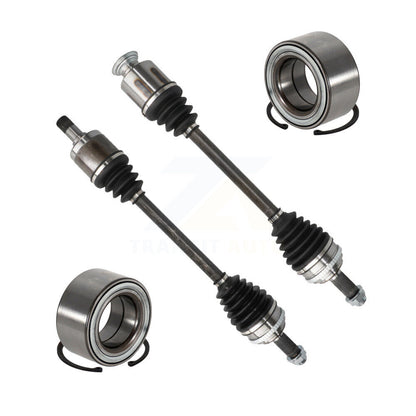 CV Axle Drive Shaft And Wheel Bearing Front Kit For Honda Pilot Acura MDX 3.5L