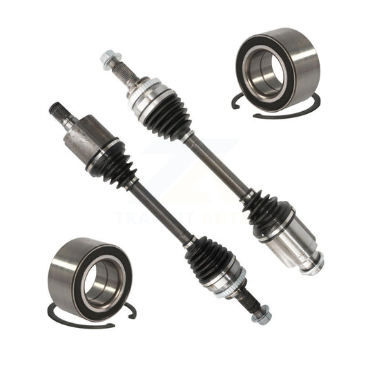 CV Axle And Bearing Front Kit For 2007-2012 Mazda CX-7 2.3L with Turbocharged