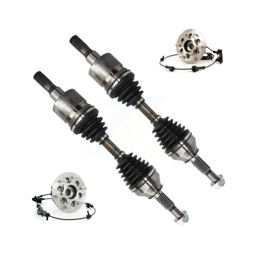 CV Axle Shaft & Bearing Front Kit For Chevrolet Colorado GMC Canyon Isuzu i-350