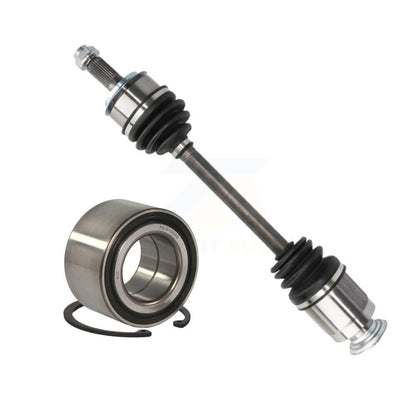 CV Axle Drive Shaft Assembly And Wheel Bearing Front Right Kit For Honda Civic
