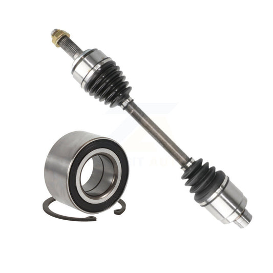 CV Axle Drive Shaft And Wheel Bearing Front Right Kit For Honda Civic Acura CSX