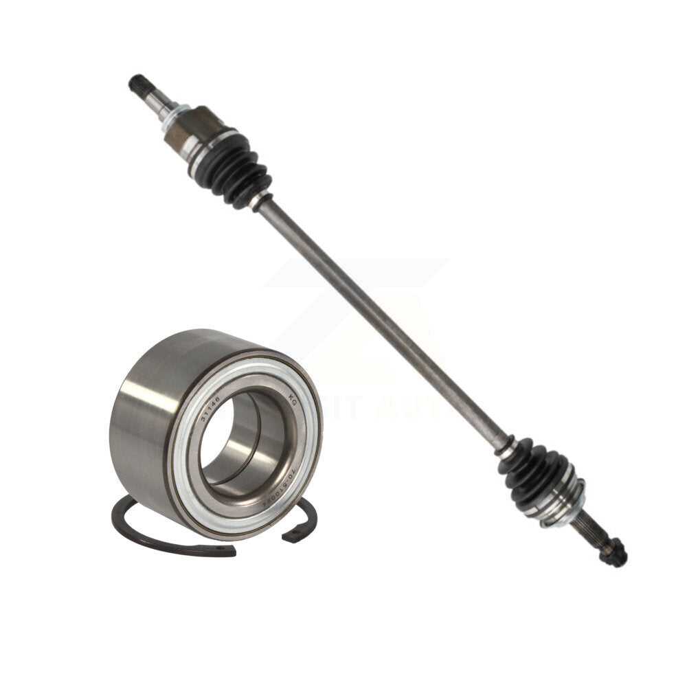 CV Axle Drive Shaft Assembly And Wheel Bearing Front Right Kit For Toyota Yaris