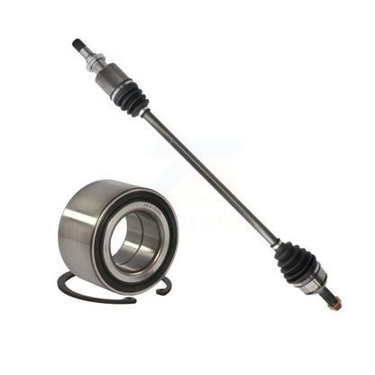 CV Axle Drive Shaft Assembly And Wheel Bearing Front Right Kit For Honda Civic
