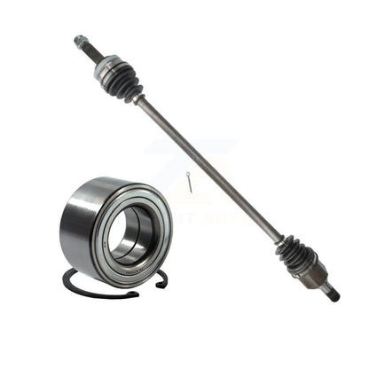 CV Axle Drive Shaft And Bearing Front Right Kit For Hyundai Elantra Kia Forte