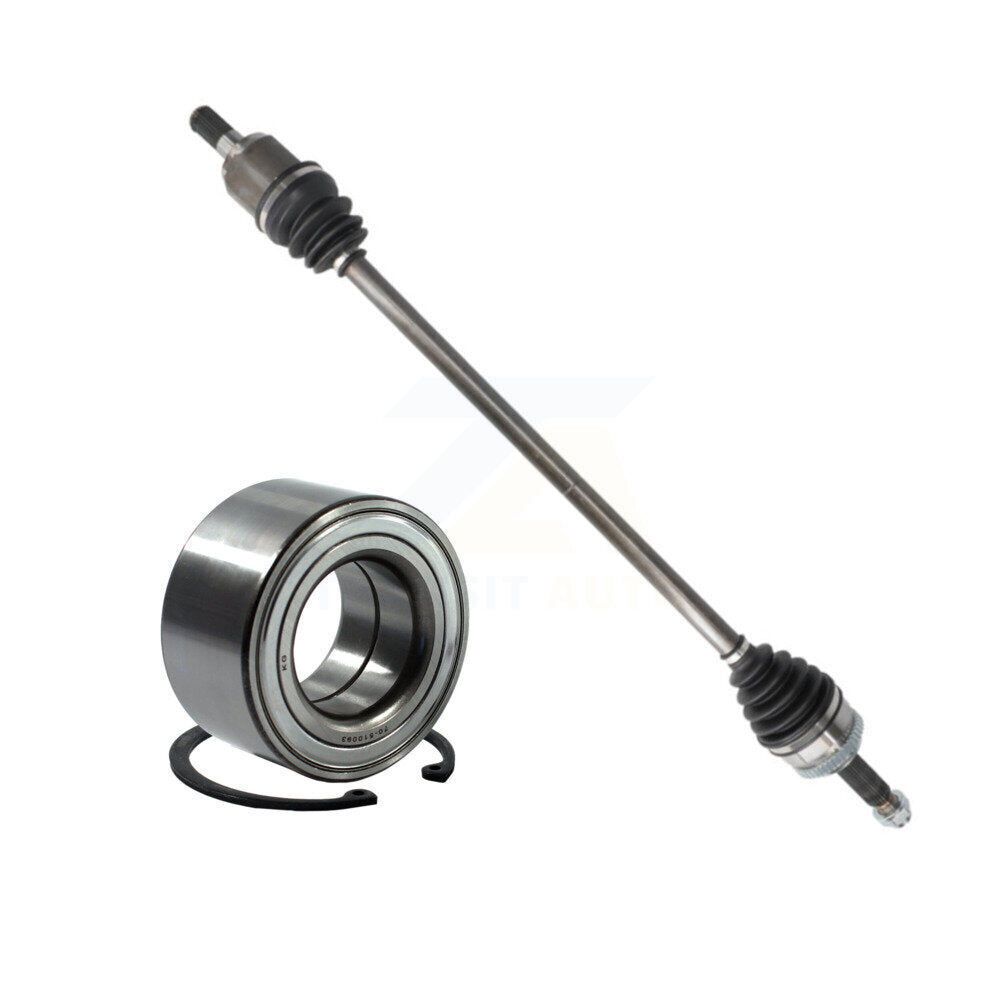 CV Axle Drive And Bearing Front Right Kit For Hyundai Elantra GT Kia Soul Coupe