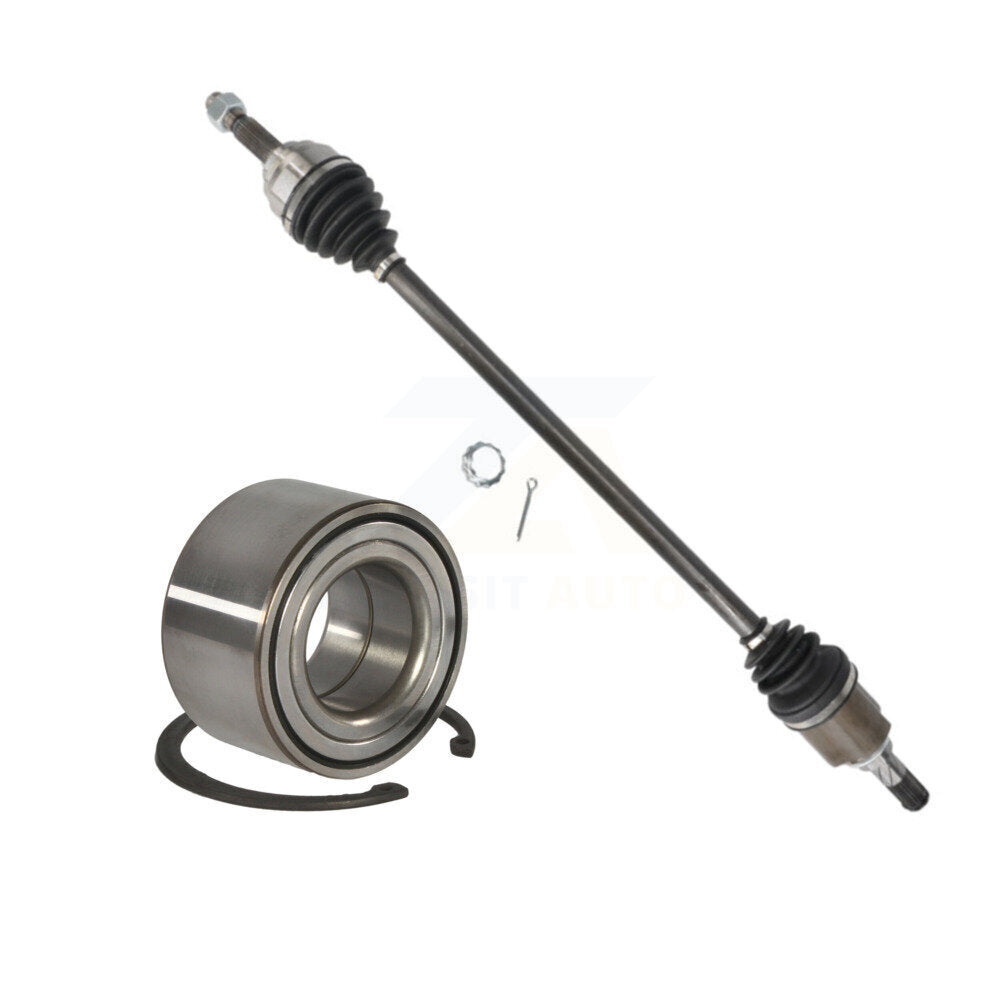 CV Axle Drive Shaft And Bearing Front Right Kit For Nissan Micra Versa Note