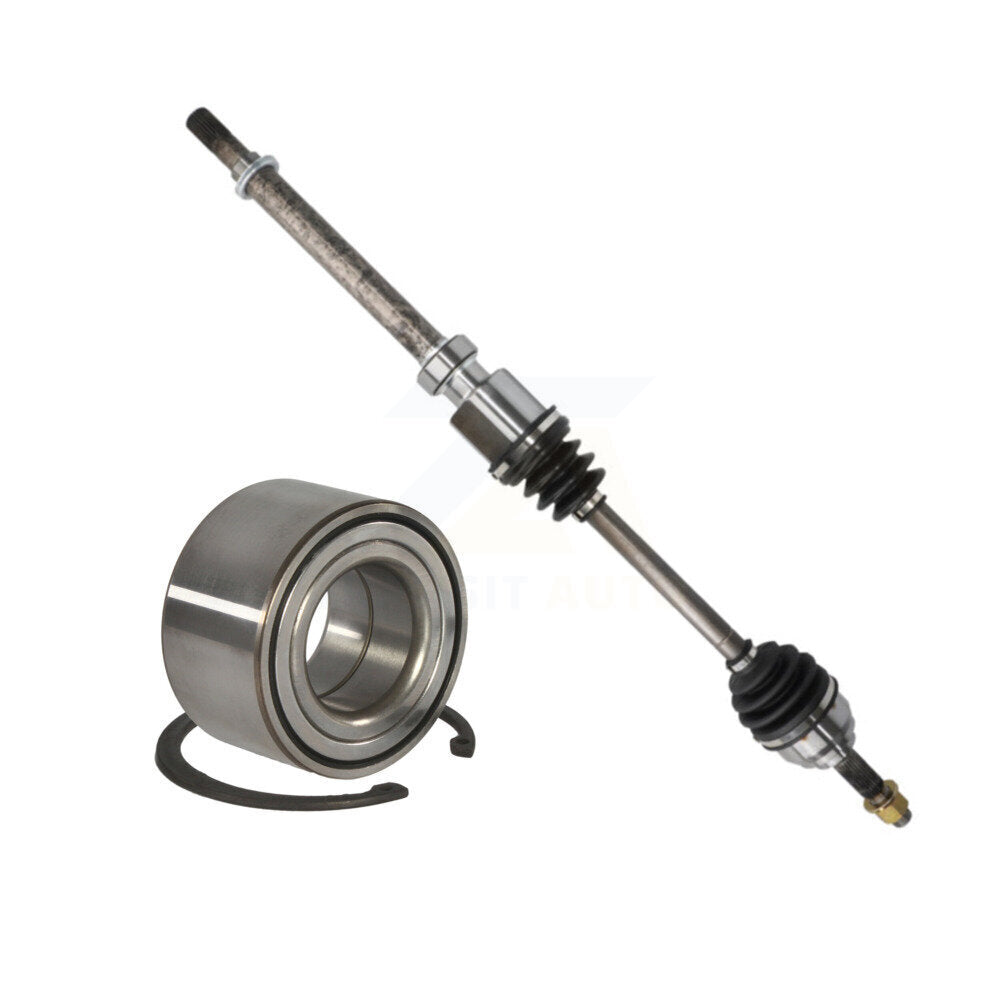 CV Axle Drive And Bearing Front Right Kit For 2010-2011 Nissan Versa w o CVT