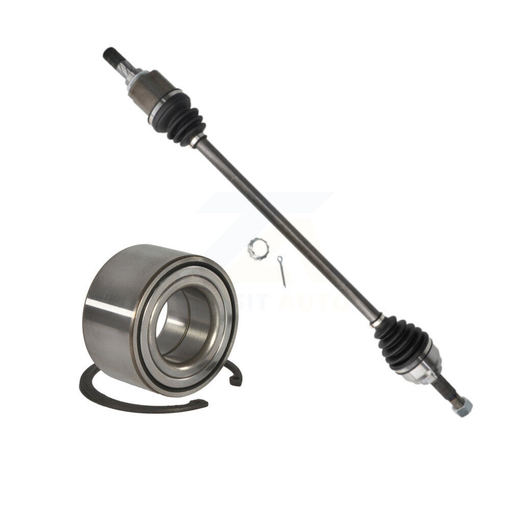 CV Axle & Bearing Front Right Kit For Nissan Versa 1.6L with Manual transmission