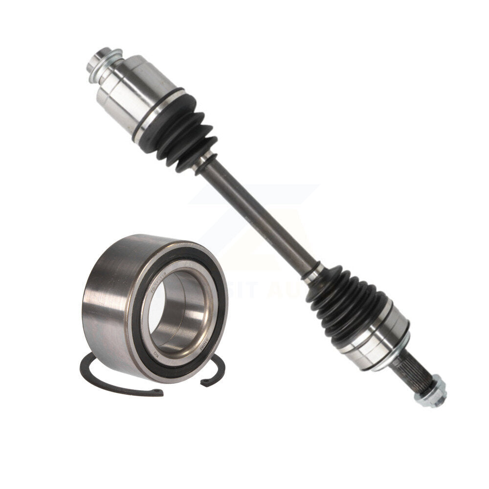 CV Axle Drive Shaft Assembly And Wheel Bearing Front Right Kit For Honda Accord