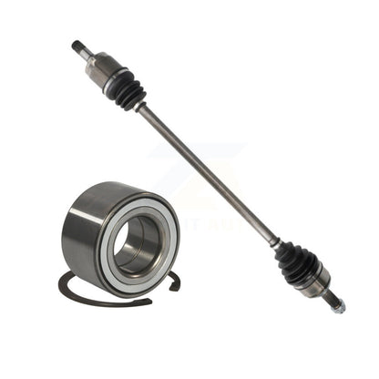 CV Axle Drive Shaft Complete Assembly And Bearing Front Right Kit For Honda Fit