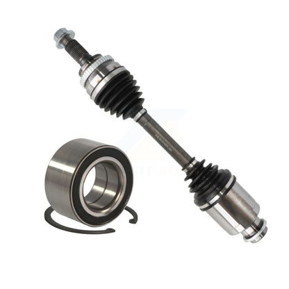 CV Axle Drive Shaft And Wheel Bearing Front Right Kit For Ford Edge Lincoln MKX