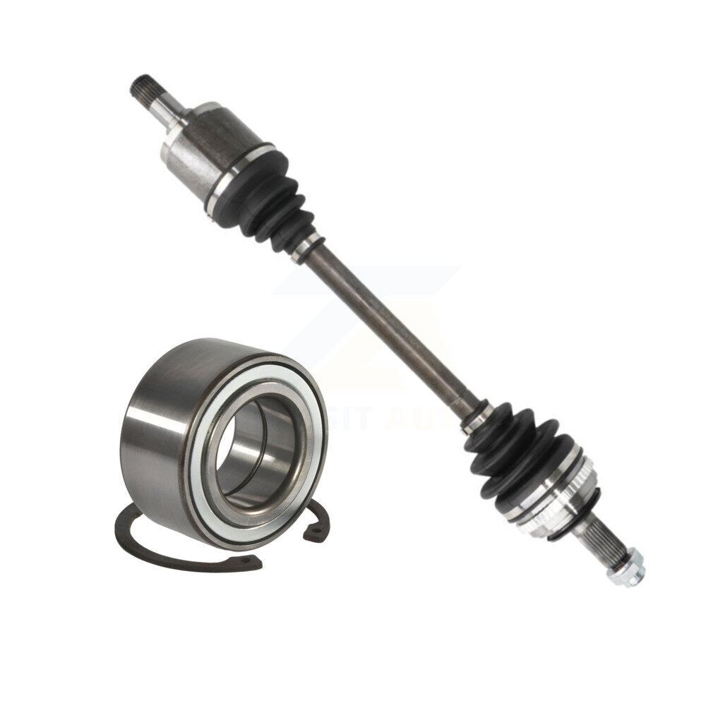 CV Axle Drive Shaft And Wheel Bearing Front Right Kit For Honda Civic Acura EL
