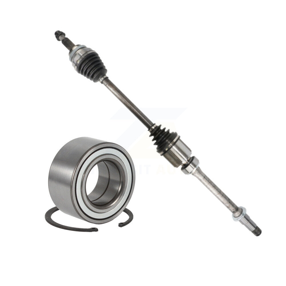 CV Axle Drive Shaft And Bearing Front Right Kit For 2011-2016 Toyota Sienna FWD