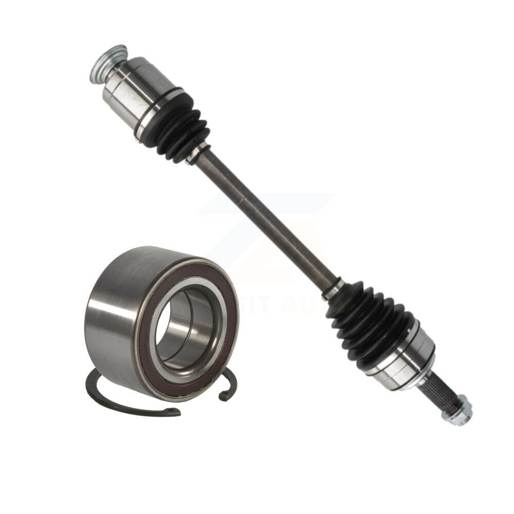 CV Axle Drive Shaft Complete Assembly And Bearing Front Right Kit For Honda CR-V