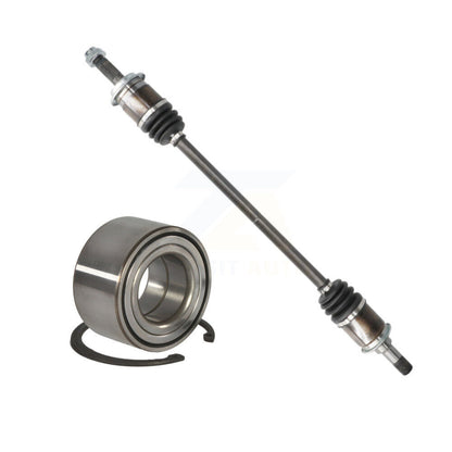 CV Axle & Bearing Rear Left Kit For 02-04 Honda CR-V LX with 4WD Primary Design