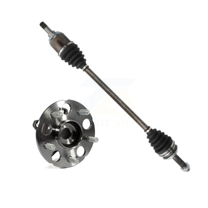 CV Axle Drive Shaft And Hub Bearing Rear Left Kit For 2013-2016 Honda CR-V AWD