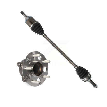 CV Axle Drive Shaft And Hub Bearing Rear Left Kit For 2015-2016 Honda CR-V FWD