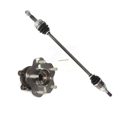 CV Axle Drive Shaft And Wheel Hub Bearing Rear Left Kit For Nissan Rogue Sport