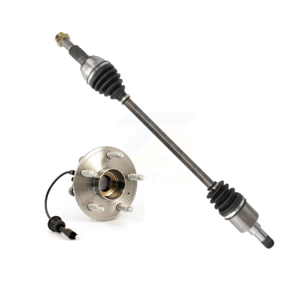 CV Axle Shaft And Bearing Rear Left Kit For Chevrolet Equinox GMC Terrain AWD
