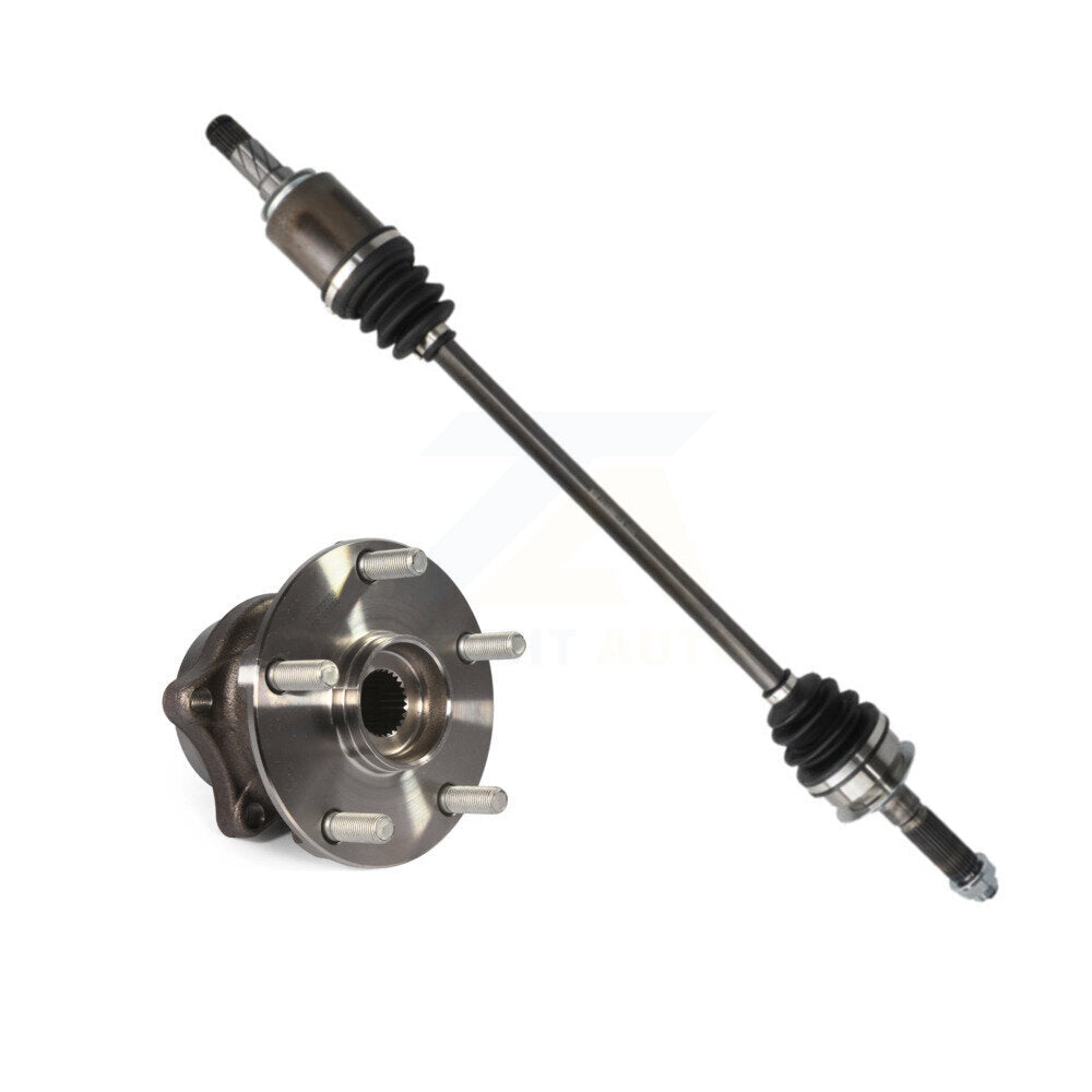 CV Axle Drive Shaft And Hub Bearing Assembly Rear Left Kit For Subaru Forester