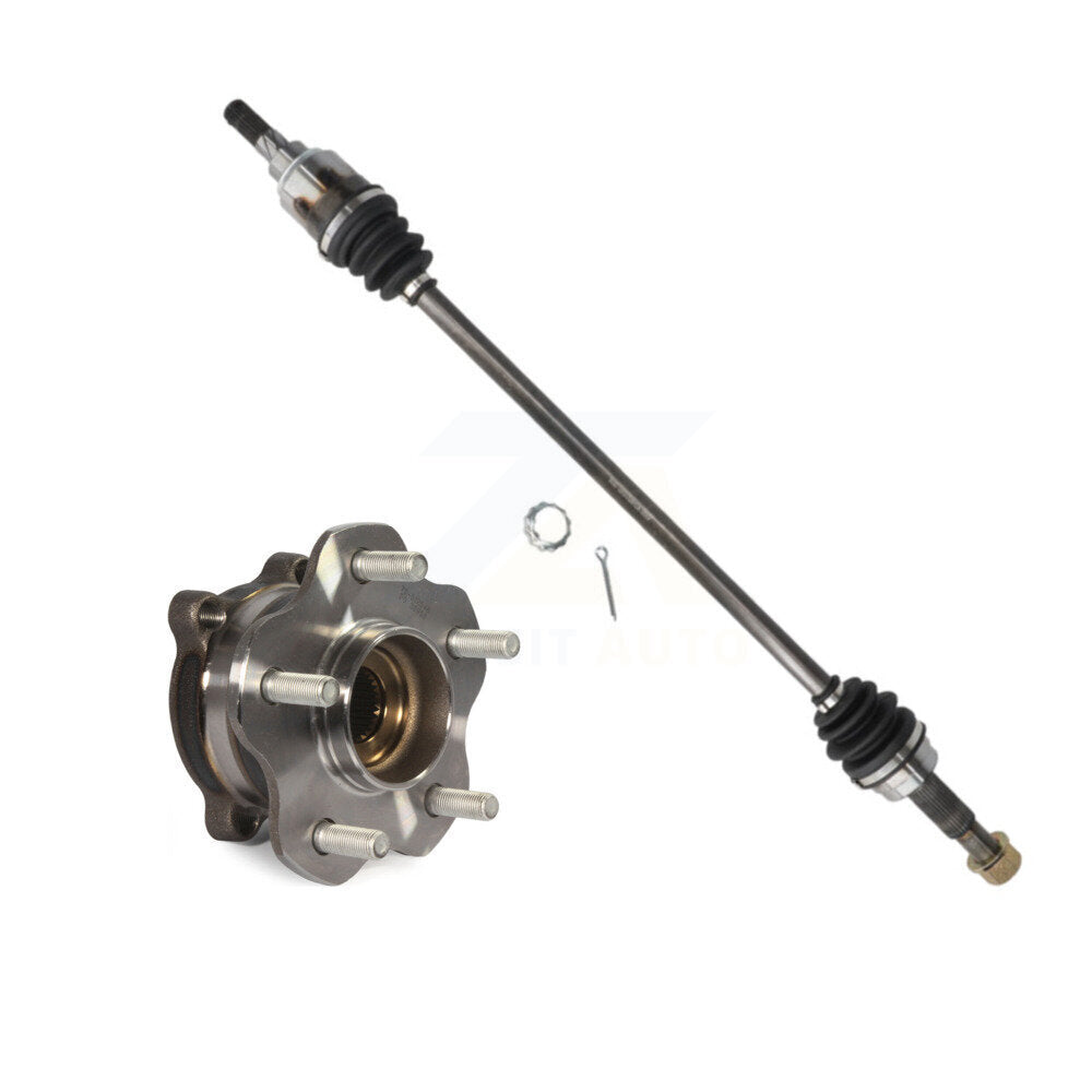 CV Axle Shaft And Bearing Rear Left Kit For Nissan Pathfinder INFINITI QX60 JX35