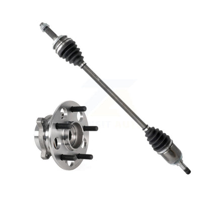 CV Axle Drive Shaft And Wheel Hub Bearing Assembly Rear Left Kit For Honda CR-V